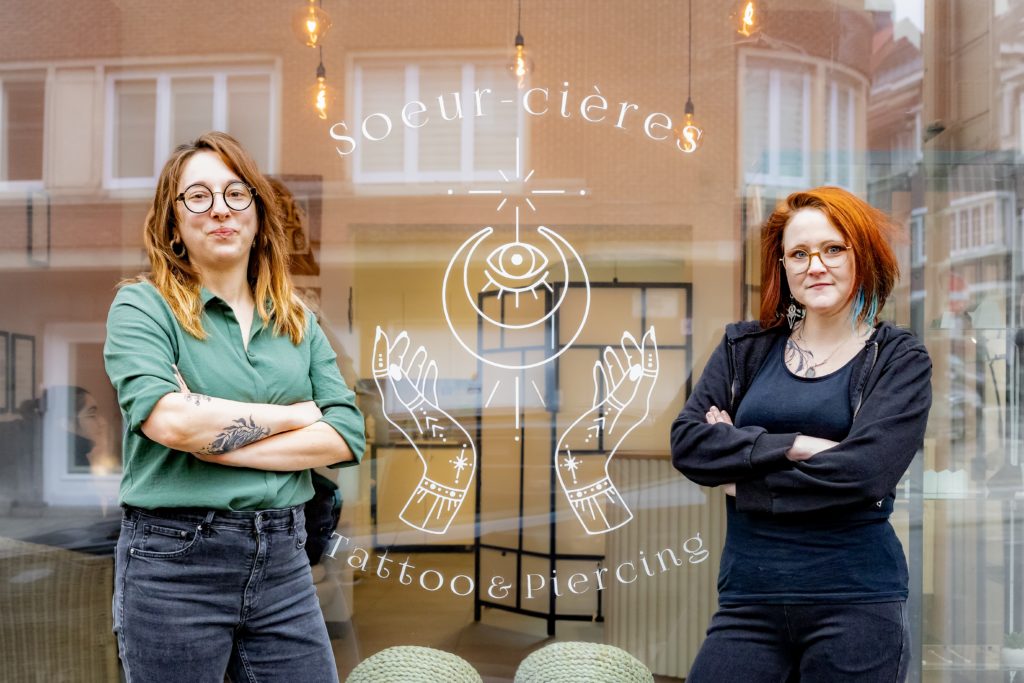 Salon Soeur-cières de piercing et de tatouage à Auderghem, Bruxelles